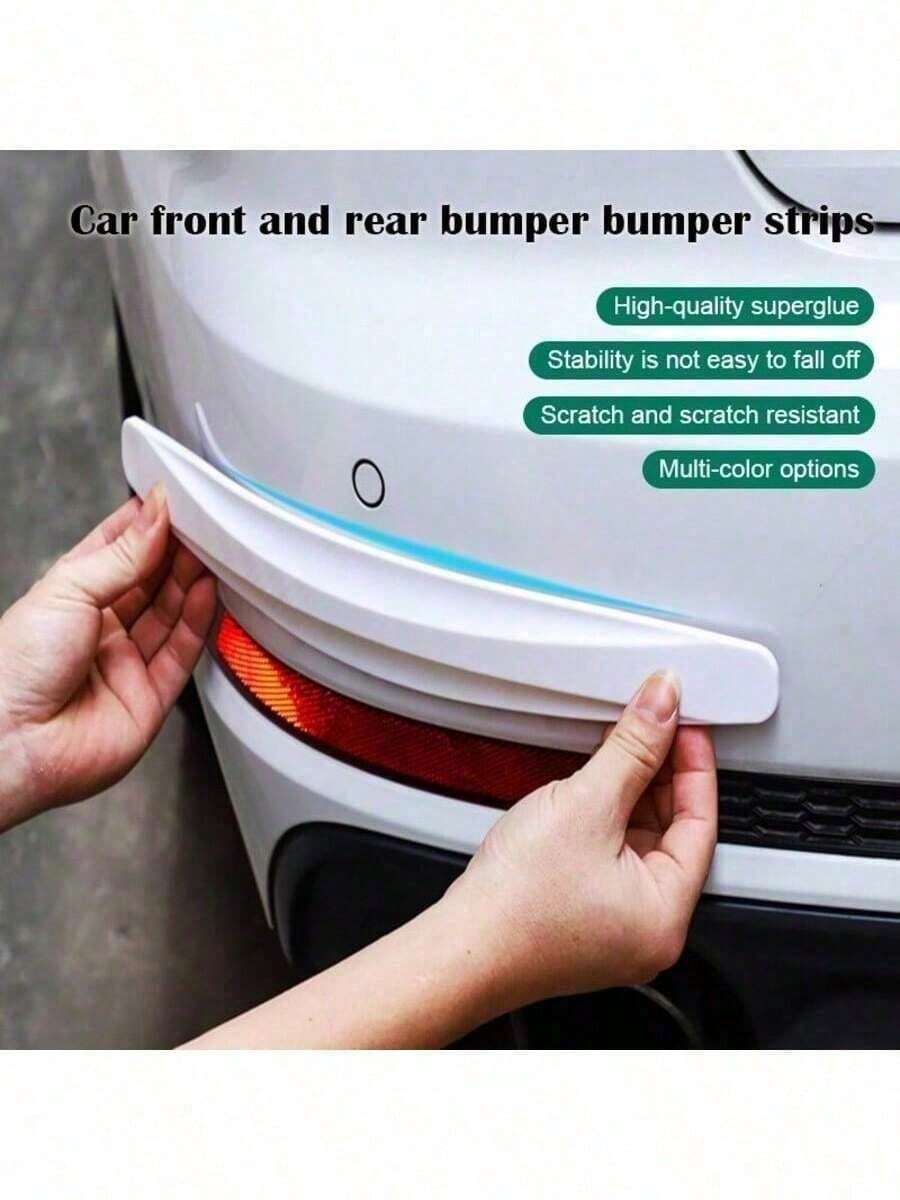 Carbon Fiber Bumper Guards Cover Entire Vehicle Body! Prevent Scratches & Collisions, Greatly Enhance Appearance, Instantly Transform Vehicle Into Race-Track Level Protection - Multicolor - View 1