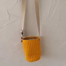 创意卡通保温杯套，绗缝杯套，适用于儿童水瓶和水杯 - 彩色 - 查看 14