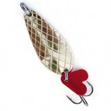 1个/批 钓鱼勺形饵 8克 硬饵旋转亮片拟饵 钓鱼配件 - 彩色 - 查看 8