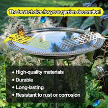 可折叠塑料漂浮式蜜蜂梯，适用于宠物昆虫栖息地中的昆虫饮水站 - 查看 6