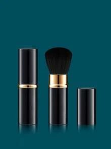 1pc Retractable Travel Makeup Brush, Multi-Functional Blush Powder Brush Cosmetic Tool - Multicolor - View 10