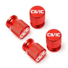 5pcs Metal Mesh Valve Protection Components, Valve Caps, Offered Compatible With Civic Car Accessories - A - View 8