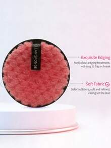 三件套洁面套装：卸妆棉、面巾、化妆海绵。柔软可重复使用，双用途卸妆棉，可用于清洁和去角质，男女皆宜。浴室、卧室、美发沙龙必备工具。婚礼、生日、节日、圣诞节、教师节、朋友的理想礼物。 - 彩色 - 查看 6