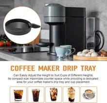 Coffee Maker Drip Tray Replacement For Vertuo Next 2 Piece Set - View 3