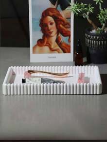 大型装饰碗，白色装饰碗，适合家居装饰 - 褶皱碗装饰 - 波浪碗 - 时尚钥匙碗，适合摆放在玄关桌上 - 彩色 - 查看 6