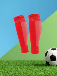 1 Pair Solid Soccer Shin Guards, Fall - Multicolor - View 8