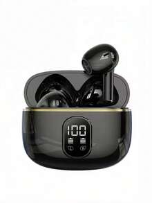 TWS Wireless Earbuds With LED Display - Sports Clip-On Earbuds, Suitable For Fitness And Running - màu đen - Xem 11