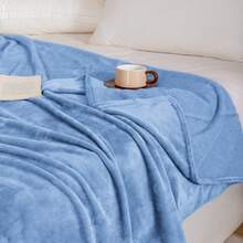 Bed Blankets & Towel Blankets - 霧霾藍 - 查看 2