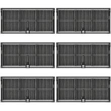 适用于 L10s Ultra Gen 2 / X40 Ultra / X40 Master / L40 Ultra / L10s Pro Ultra / X30 Ultra / L10s Ultra Gen 3 吸尘器的 6 件装 HEPA 过滤器配件，活性炭过滤器替换件 - 查看 1