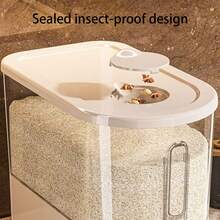 5/10KG Rice Dispenser Container Cereal Dispenser Box Dry Food Grain Storage Home - View 5