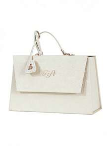 Hộp quà bằng da cao cấp có tay cầm, kích thước 9x5.1x6 inch, khóa từ tính, có thể tái sử dụng, hộp quà tặng trang nhã cho đám cưới, sinh nhật, cầu hôn, quà tặng cho phù dâu, đựng trang sức, nước hoa, mỹ phẩm – Đóng gói đơn - Xem 9