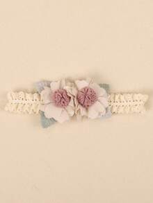 3pcs/Set Bohemian Style, Charming Retro Floral Lace Headbands - Multicolor - View 4