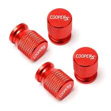 4pcs Metal Mesh Valve Protection Components, Valve Caps, Offered Compatible With MINI S JCW F55 F56 F60 R55 R56 R60 Works JCW - A - View 9