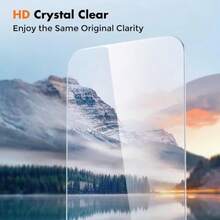 S21, S22, S23, S24, S25, S26 Series High Definition Tempered Glass Screen Protector - Clear - View 4