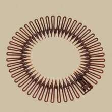 1pc Women Invisible Hair Comb, Simple Hair Styling Tool For Fixing Hair - Black - View 5