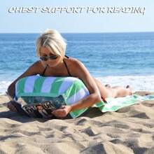 AW-02 AirWedge Silla de Playa Inflable Relájate con la Comodidad del Aire Paquete de 2 - transparente - Ver 5