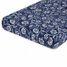 Couch Cover - Navy Blue and White - View 8