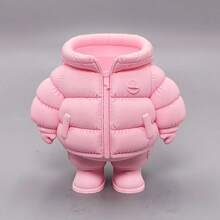 3D Printed Down Jacket Shaped Desktop Organizer, Pencil Holder, Dried Flower Vase. Cannot Contain Liquid. Realistic And Interesting Down Jacket Design. Can Add Atmosphere To Your Desk. - Multicolor - View 11