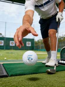 Customized Golf Balls, Personalized Text To Improve Distance And Accuracy. White Golf Balls Suitable For Golf Parties, Graduation Gifts, Father's Day, Valentine's Day Gifts, And Golf Equipment. Sporty Style. - White - View 5