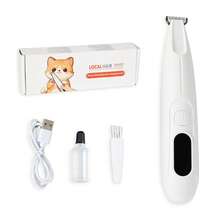 1 件装，带 LED 灯的狗狗爪子修剪器，超低噪音，狗狗修剪器美容套装，含替换刀头、旅行锁、USB Type-C 充电、可充电，宠物毛发修剪器，适用于小型犬猫的爪子、眼睛、耳朵、脸部、臀部等部位，日常美容，日常使用 - 查看 13