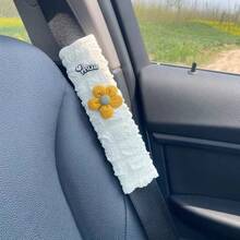 汽车透气气泡安全带肩垫，通用四季汽车安全带颈部保护套 - 泡芙mua小花 - 查看 12