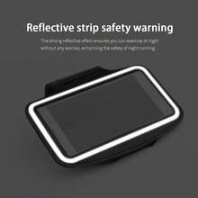 Black Sports Armband Phone Holder Bag For Running & Fitness, Suitable For IPhone 15/14/13/12/11 Pro Max/XS/XR/X/8/7/6 Plus/SE/Mini, Galaxy Ultra Edge/S24/S23/S22/S21/S20/Note 20/10, With Storage Pouch & Armband, Ideal For Outdoor Sports Like Hiking, Cycling And Running, Spring Gift Case - Black - View 5