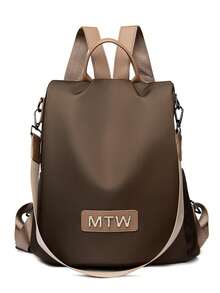 Anti-Theft Backpack, Women's Wallet, Multi-Function Fashion Daily Bag, Multi-Pocket Lightweight Travel Bag, Large Capacity Minimalist School Bag, Convenient School Bag, Suitable For Students, Nurses, Teachers, Business People, Travel, Business Trips, Commuting, Shopping, Office, Dates, Hiking, Training, Work, Birthday Gifts, Holiday Gifts, Backpack - Multicolor - View 13