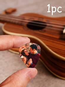 Custom Photo Guitar Pick, Custom Text Guitar Pick, Personalized Bass Guitar Accessories, Guitar Pick, Musician Gift, Guitar Pick Gift, Mother's Day Gift, Father's Day Gift - Multicolor - View 5