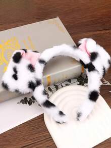 1pc Plush Animal Ear Headband, Halloween Christmas Holiday Theme Party Animal Costume Headpiece - Multicolor - View 7