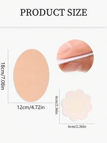 20pcs Thigh Chafing Guards And Nipple Covers Set, Invisible Skin-Friendly Adhesive Pads Designed To Prevent Friction And Conceal Under Clothing - A - View 8