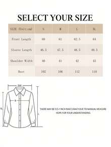 女士前开襟纽扣宽松休闲优雅度假婚礼长袖商务会议衬衫，复古风格女士秋季职业衬衫，纽扣衬衫，女士春季优雅衬衫，女士派对衬衫，女士休闲衬衫，女士衬衫 - 白色 - 查看 11