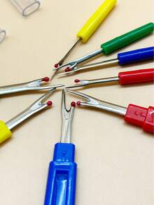 8pcs Seam Ripper Tool Set, 4 Large & 4 Small With Protective Covers, Suitable For Sewing, Embroidery And Handcraft Picking Threads - Thread Remover - View 6