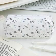 可爱卡通大容量文具包，ins风高品质铅笔盒，学生/女生化妆包，收纳袋 - 夢境鯨魚筆袋 - 查看 6