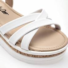 Pakar Zapaterias Lady One White Sandal For Girls - 白色 - View 9
