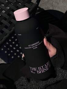 550ml Insulated Water Bottle – Matte Black & Pink Duo, 24hr Cold / 12hr Hot, Leakproof For Travel & Gym - Multicolor - View 4