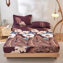 3pcs Bedding Set, 3D Printed Fitted Sheet Set (Including Pillowcase, No Filling), 100% Polyester Fabric Printed Fitted Sheet Bedcover Set, Washable, Modern Minimalist Home Bedding - Fragrant Grass at the End Of the World - View 15