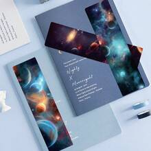 A Set Of Mini Convenient Bookmarks, Creative Space Planet Themed Bookmarks In Ins Style, Page Clips, Bookmark Holders, Reading Supplies, Unique Back-To-School Reading Gift, Suitable As A Personalized Gift For Friends - Bookmark - View 9