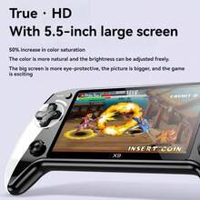 New X9 Handheld Game Console, Retro Nostalgic Handheld Game Player With Dual Joysticks, 5.1" HD Large Screen, 1500mAh Battery - View 5