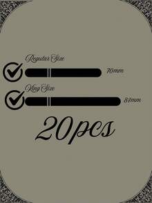 Minimalist Gothic Style Cigarette Box | Integrated Flip Design | Capacity Of 20 Sticks | Compact And Portable Pressure Resistant| - 1pc-silence - View 5