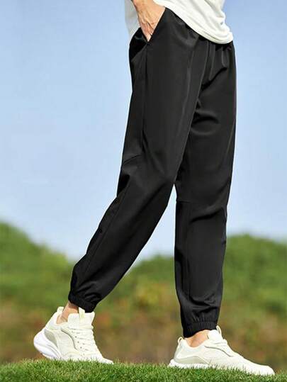 CAMEL CROWN Men's Outdoor Trousers, Spring And Summer Loose-Fitting Casual And Fashionable Versatile Fitness Running Training Trousers