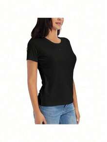 Denim  Airbrush Merch T-Shirt Shirts Graphic Tees Graphics Blue Archive Oversized T Shirt Men - màu đen - Xem 3