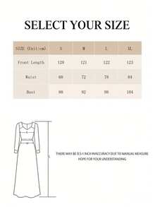 Roviva 女士优雅派对连衣裙，毕业礼服，垂褶领长袖褶皱腰身连衣裙，卡其色，适合情人节、感恩节、新年、婚礼、生日派对、约会、正式晚宴、下午茶、工作、早午餐、单身派对、通勤等场合。 - 杏色 - 查看 5