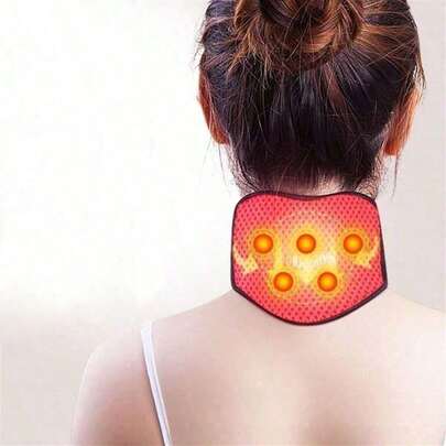 وسادة تدفئة للرقبة والكتف مصممة بإغلاق ذاتي التسخين، وسادة تدفئة محمولة مناسبة للاستخدام في المنزل والمكتب والسفر
