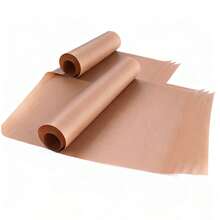 Brown Non-Stick Oiled Baking Paper - Heat-Resistant Oven Paper For Home And Bakery Use | 40x60 Cm (15.8x23.6 In) | Perfect For Desserts And Cooking - 查看 5