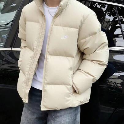 Nike Men's Casual Warm Stand Collar Down Jacket