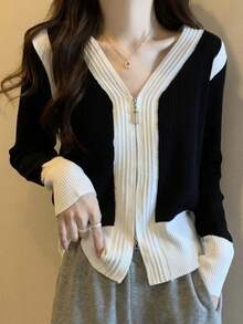 Women Cardigans - Black - View 1