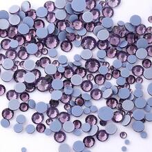 ICIQ 800pcs Mixed Size SS6-SS30 High Quality Crystal Hotfix Rhinestones, Flat Bottom Hotfix Decorative Crystals For 3D Nail Art, Clothing & Accessories DIY - Mixed Size - View 11