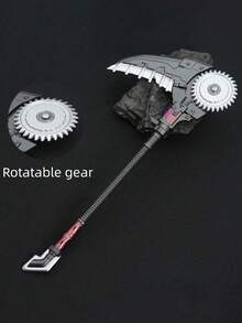 Mini Zinc Alloy Assault Rifle Keychain, Simulated Game Realistic Firearm, Gift For Boyfriend/Husband Birthday - Gun - View 5