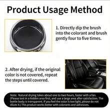 20g Leather Repair Cream, Leather Restoration Kit, 6 Colors (Black, Red, White, Yellow, Brown, Light Brown), Includes 1 Wiping Sponge And 1 Small Brush, Versatile For Repairing Leather Shoes, Jackets, Sofas, And Other Leather Goods - Addresses Surface Wear, Scratches, And Peeling Issues, Precisely Restores Color And Shine,Shoe Rack,Storage Saver,Outdoor,Garden,Travel Essential,Portable,Beach Essential,Graduation Season,Commencement,Graduation Ceremony,Graduation Gift,Graduation Present,Graduation Gift,Graduation Present,Congrats Grad,Congratulations Graduate,Valedictorian,Finish School,Graduation Party - Bộ dụng cụ sửa chữa đồ da [Kem phục hồi màu + Cọ + Miếng bọt biển] - Xem 9