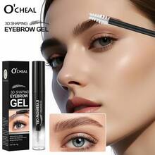 Gel de cejas con forma 3D, gel de cejas transparente resistente al sudor y al agua, de larga duración, adecuado para el maquillaje diario - transparente - Ver 2